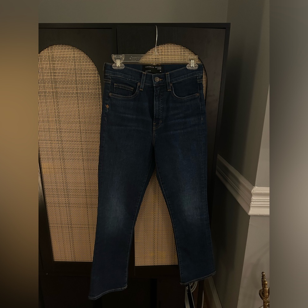 Veronica Beard Carly High Rise Straight Jeans - Brand NWT Size 28